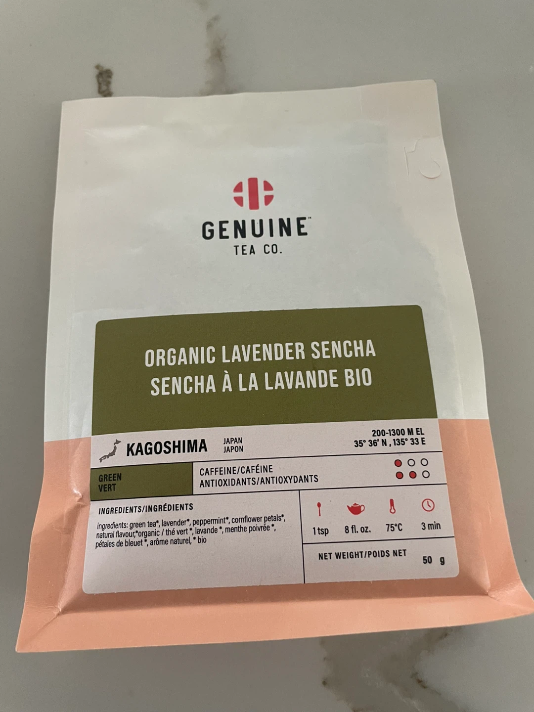 🏆Genuine Tea Organic Lavender Sencha Green Tea
