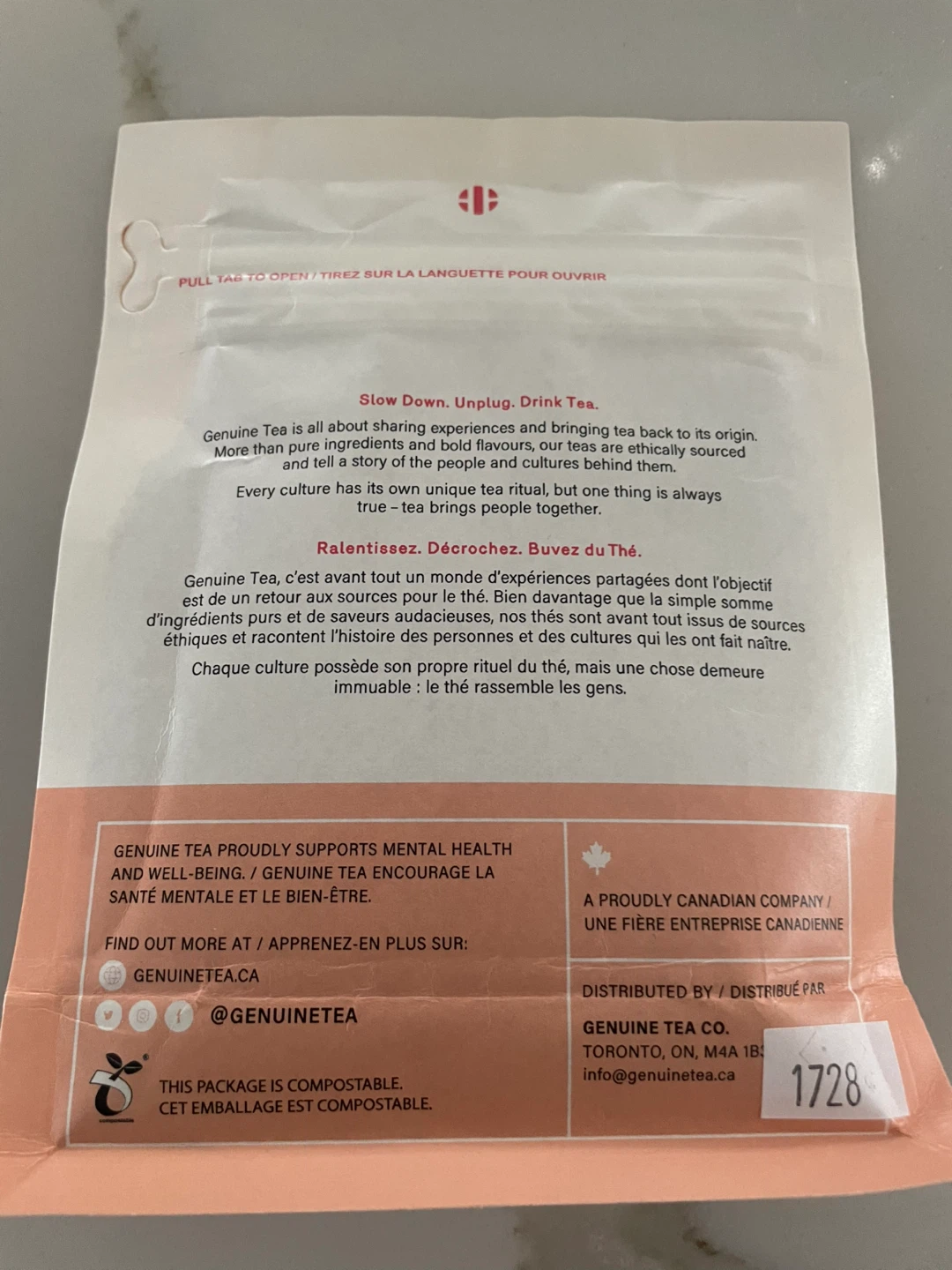 🏆Genuine Tea Organic Lavender Sencha Green Tea - photo 2