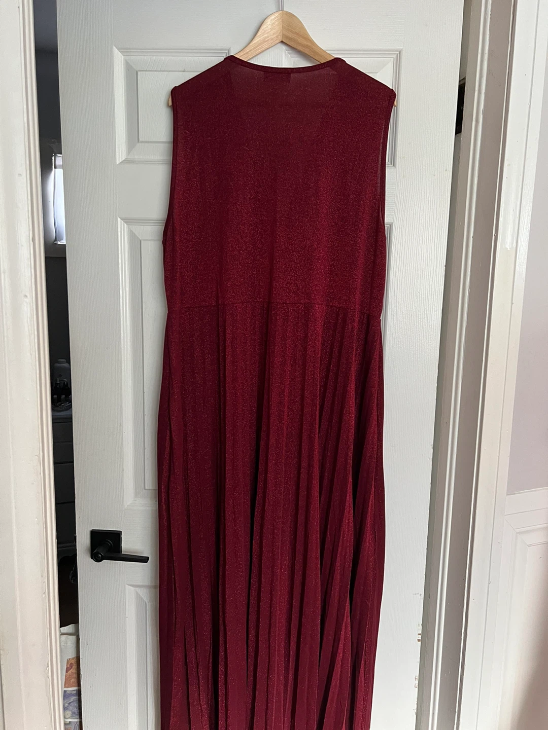 New Sparkly Red Maxi Dress- 2XL - photo 2