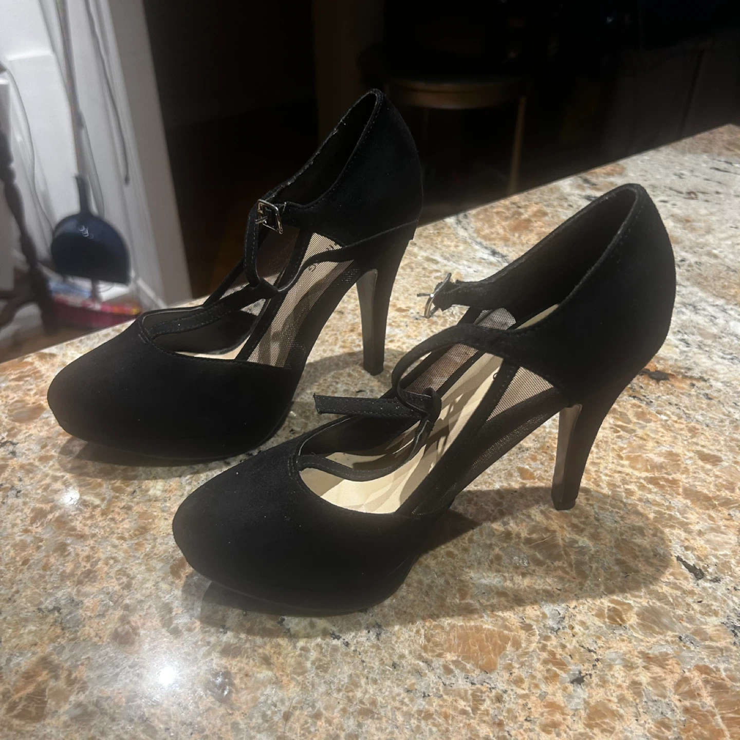 Call it Spring Lentigione Black Heels