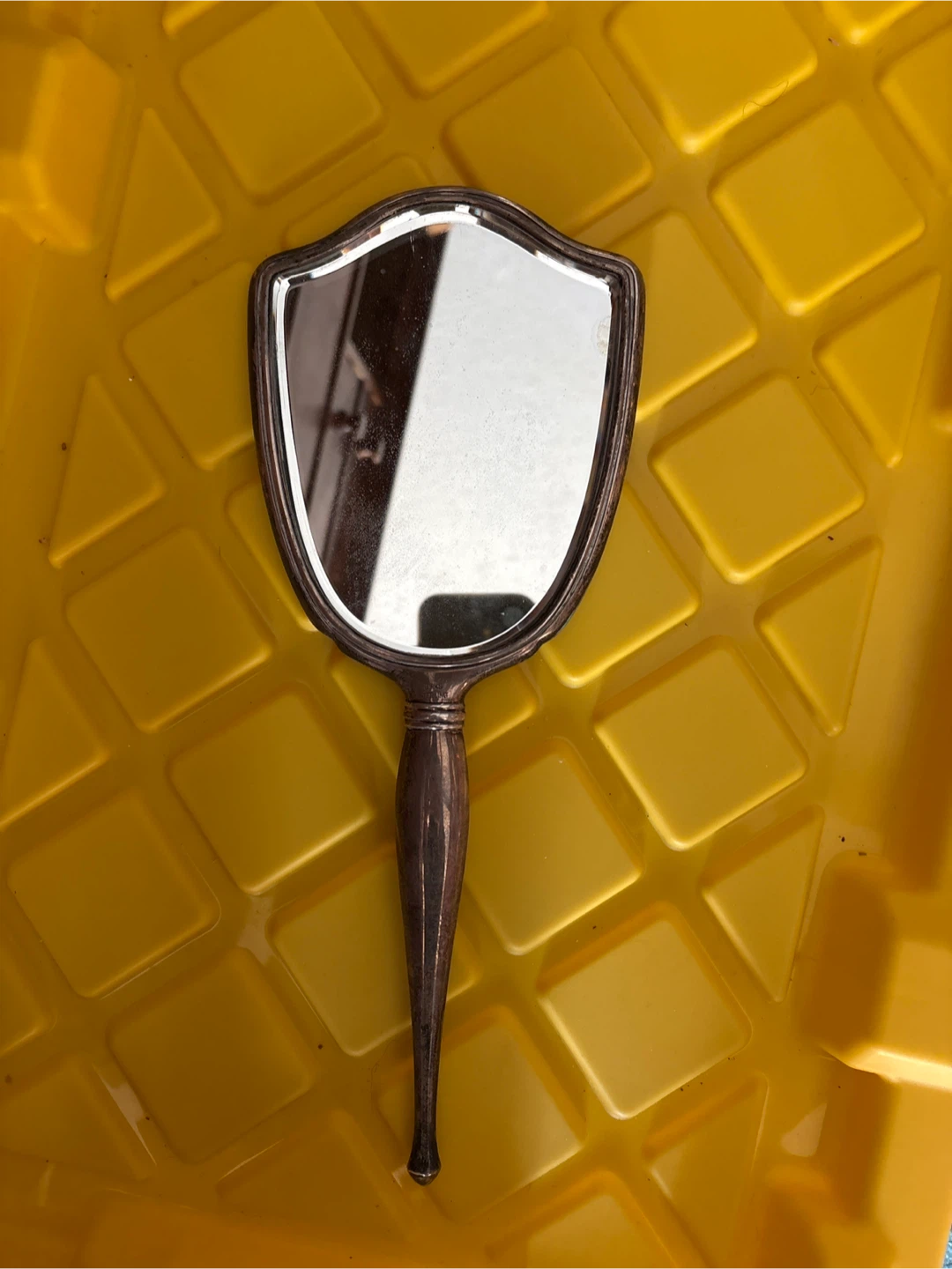 Sterling silver Vintage Hand Mirror - photo 4