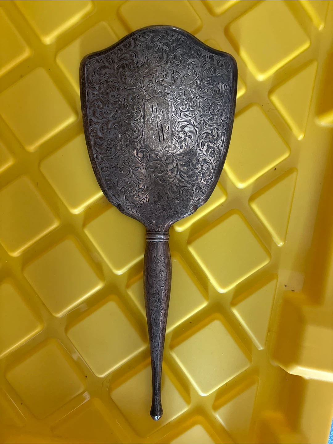 Sterling silver Vintage Hand Mirror - photo 3