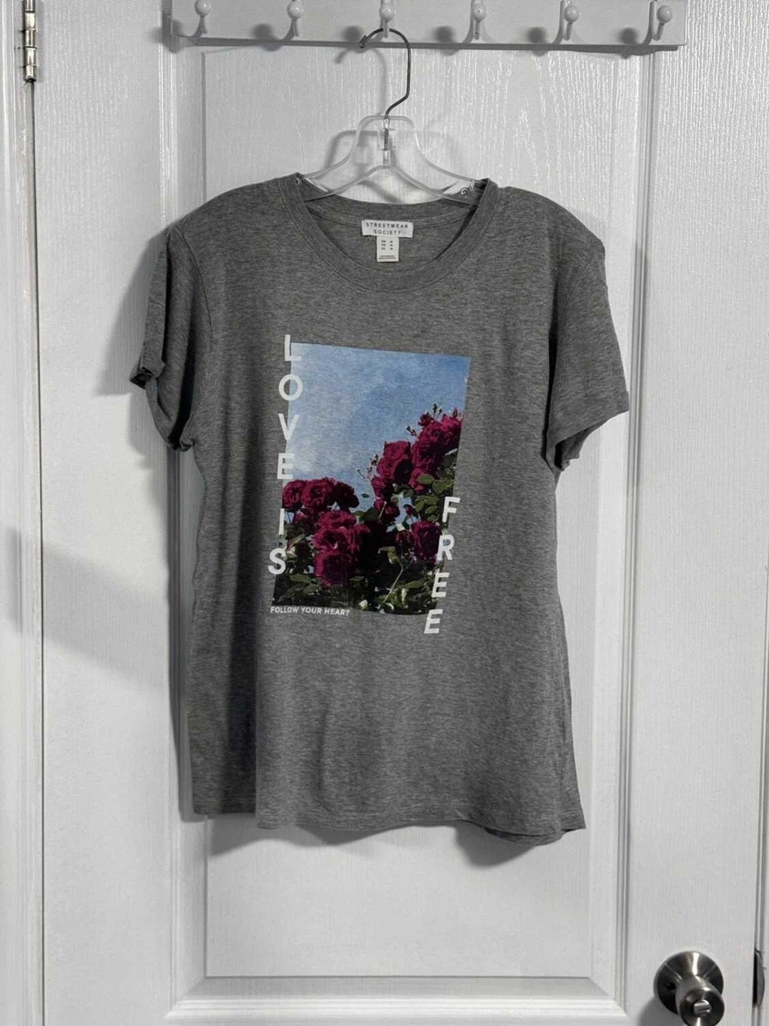 Streetwear Society Grey Graphic T-Shirt