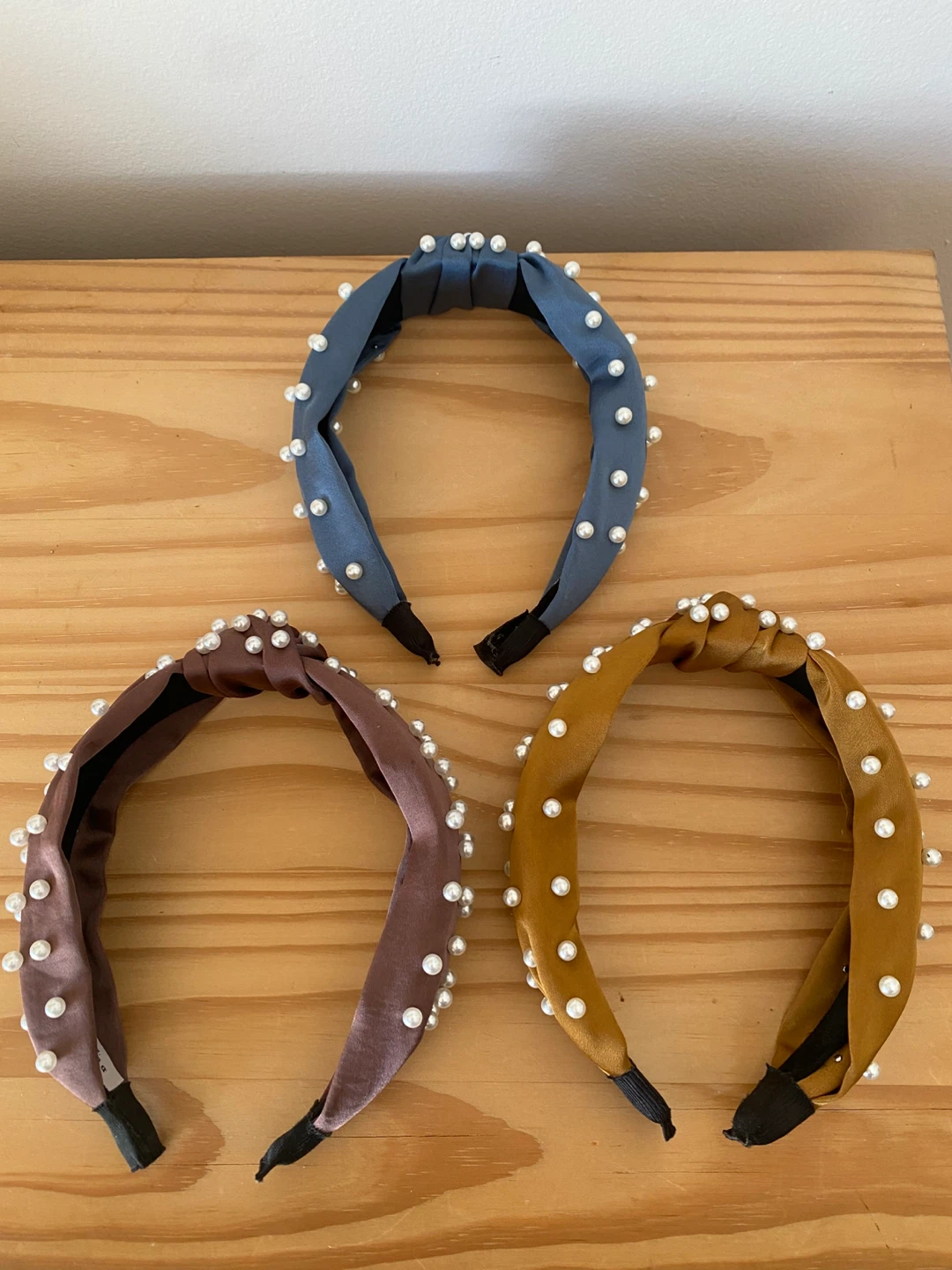 NEW! Pearl Headbands (Set of 3) OBO