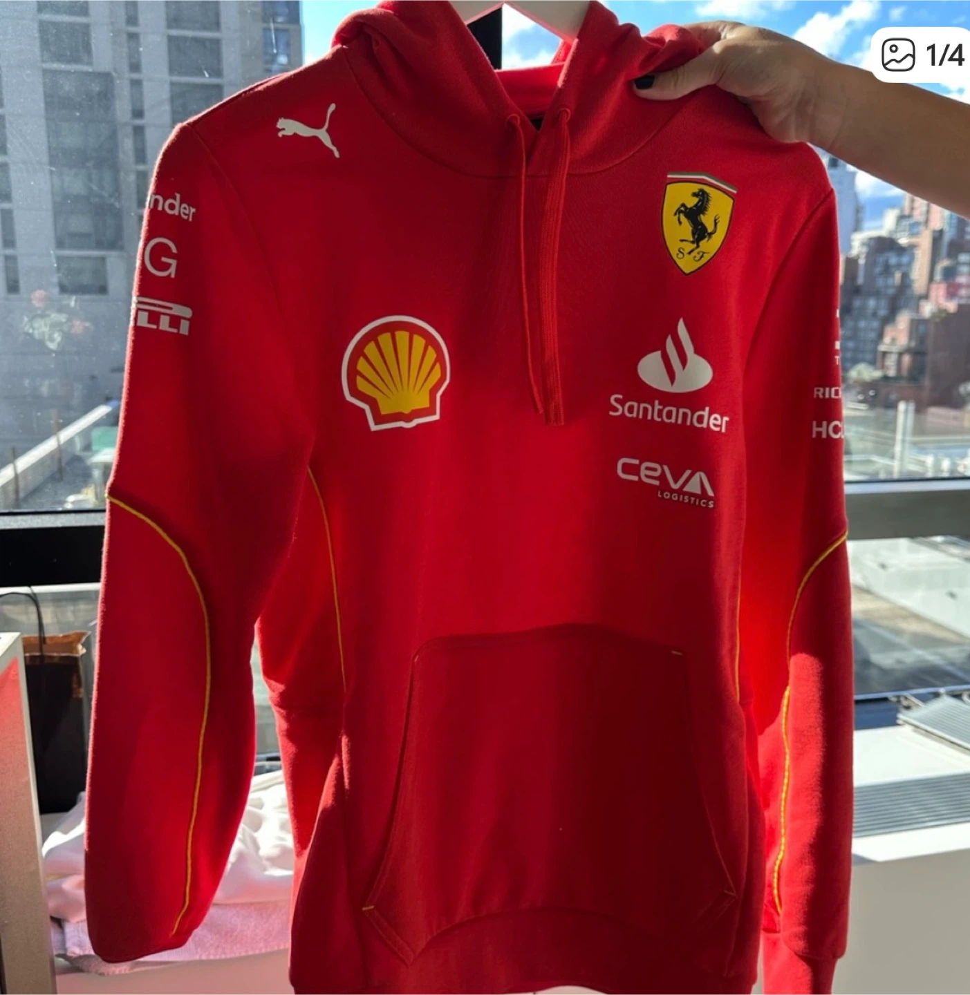 Puma Scuderia Ferrari Formula 1 Red Hoodie