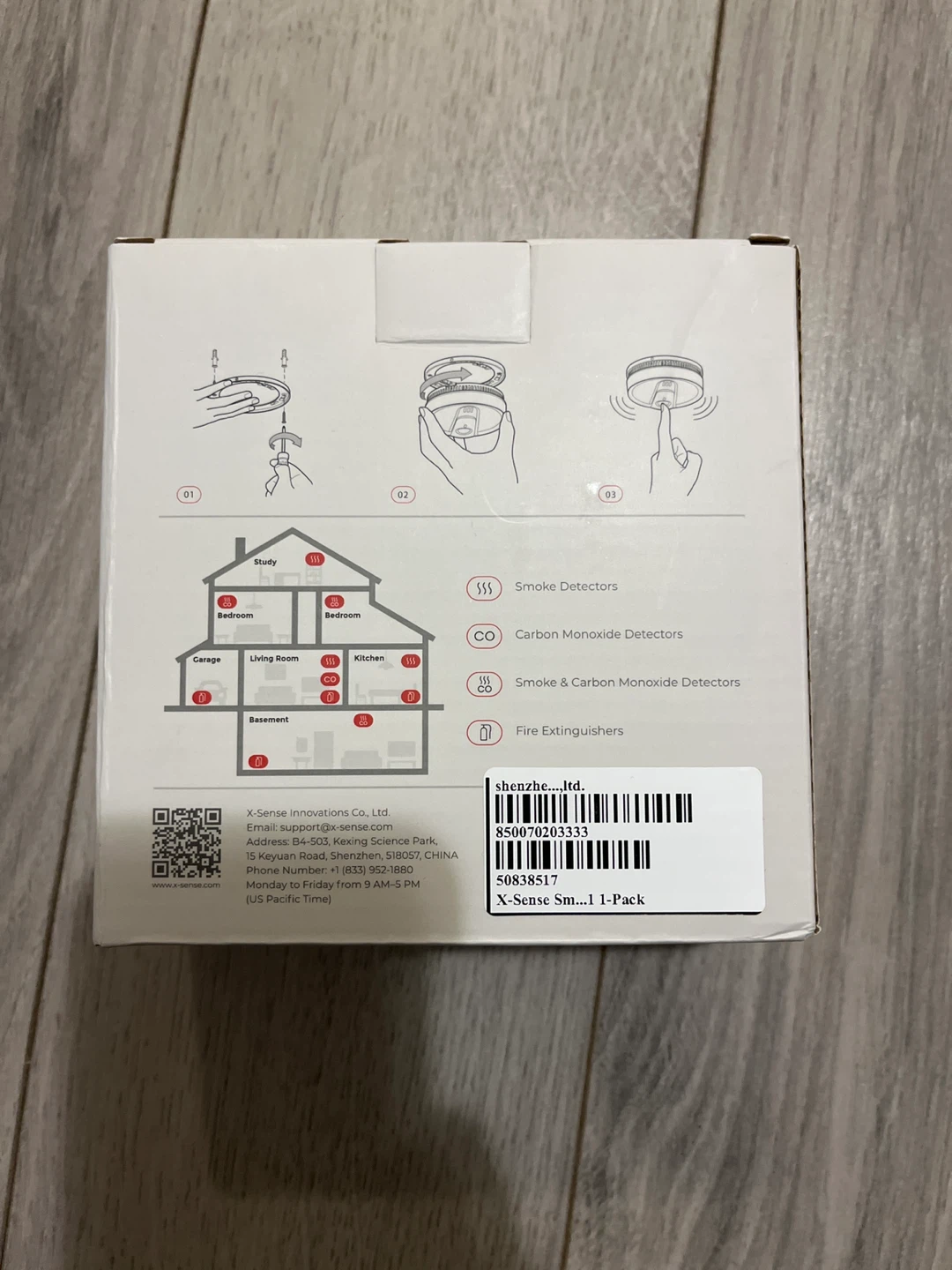 X-Sense 10-Year Battery Smoke Detector SD2L0AX - photo 2