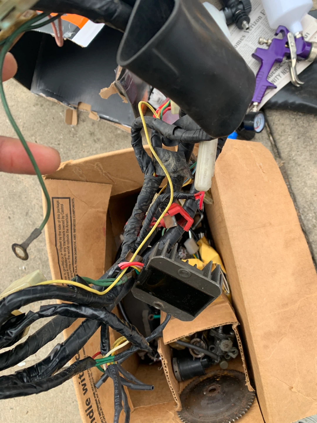 Honda Dio parts assortment - photo 4