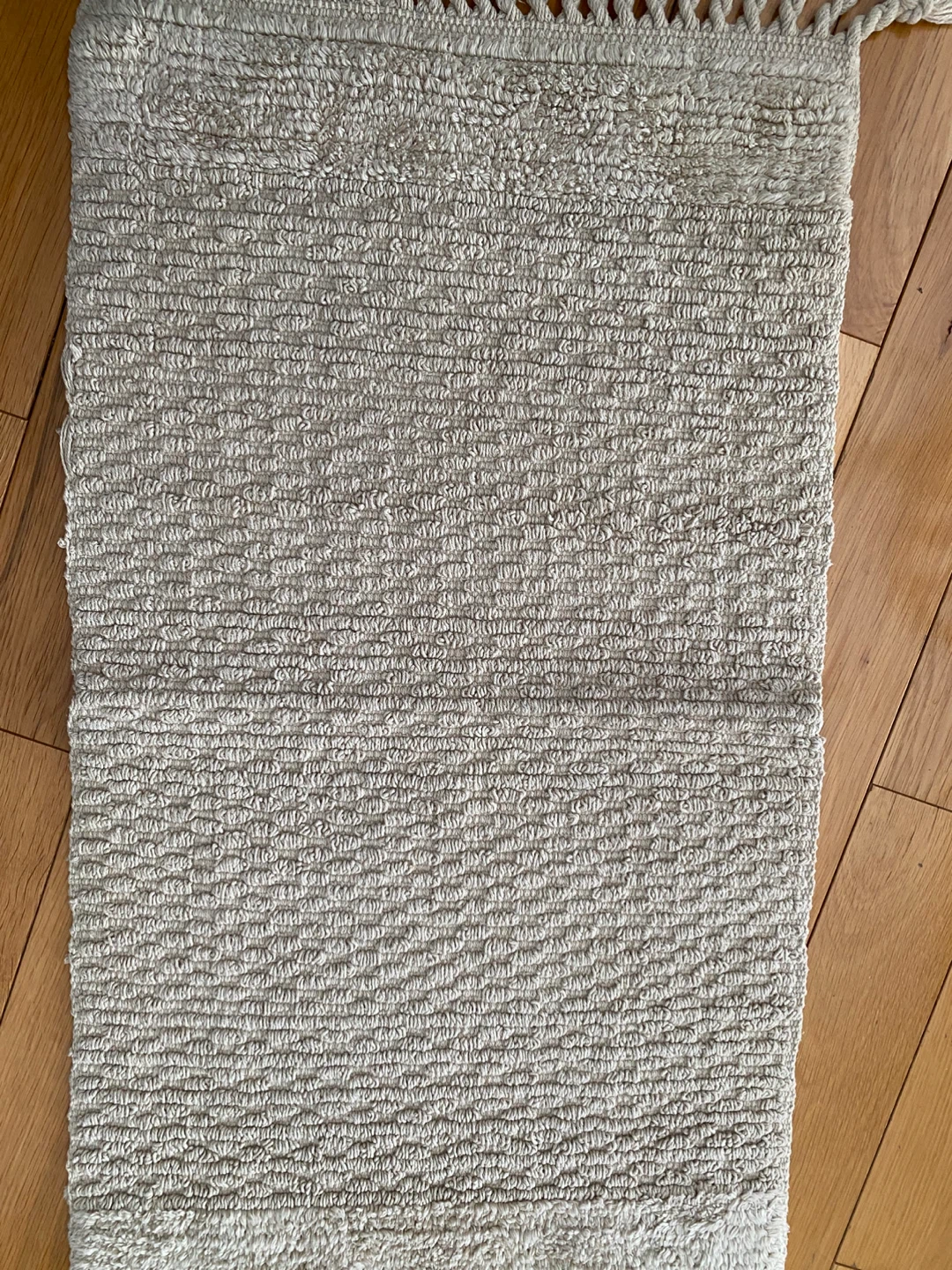 NEW! Bath Mat Rug with tassels - photo 3