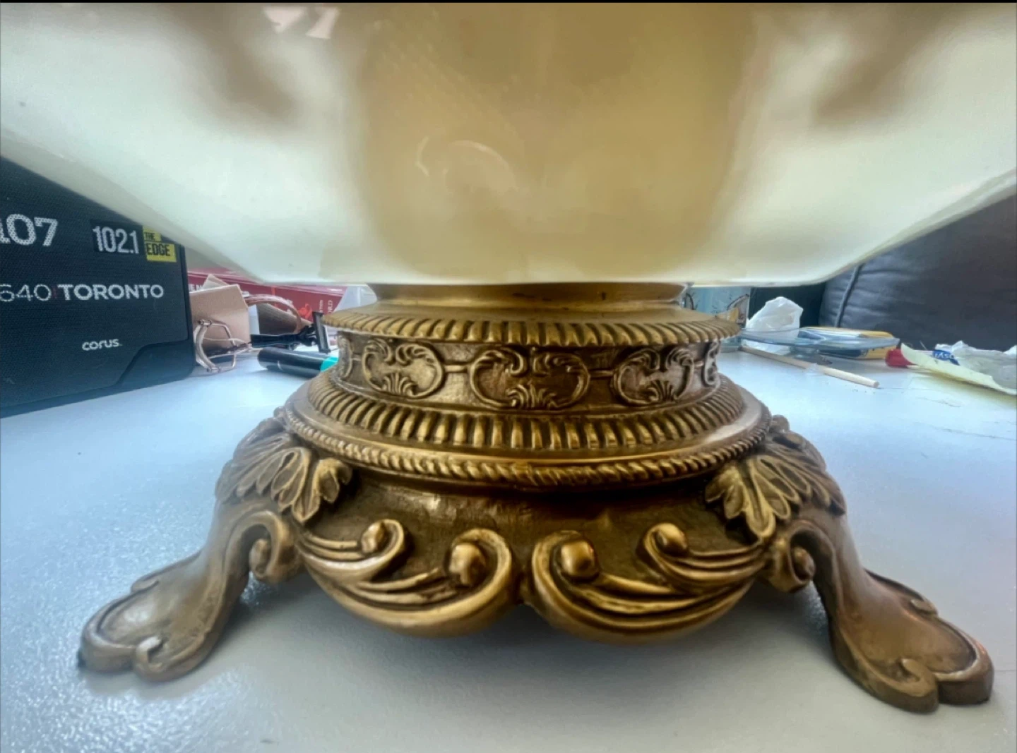 Decorative Serving Tray with Handles - photo 2