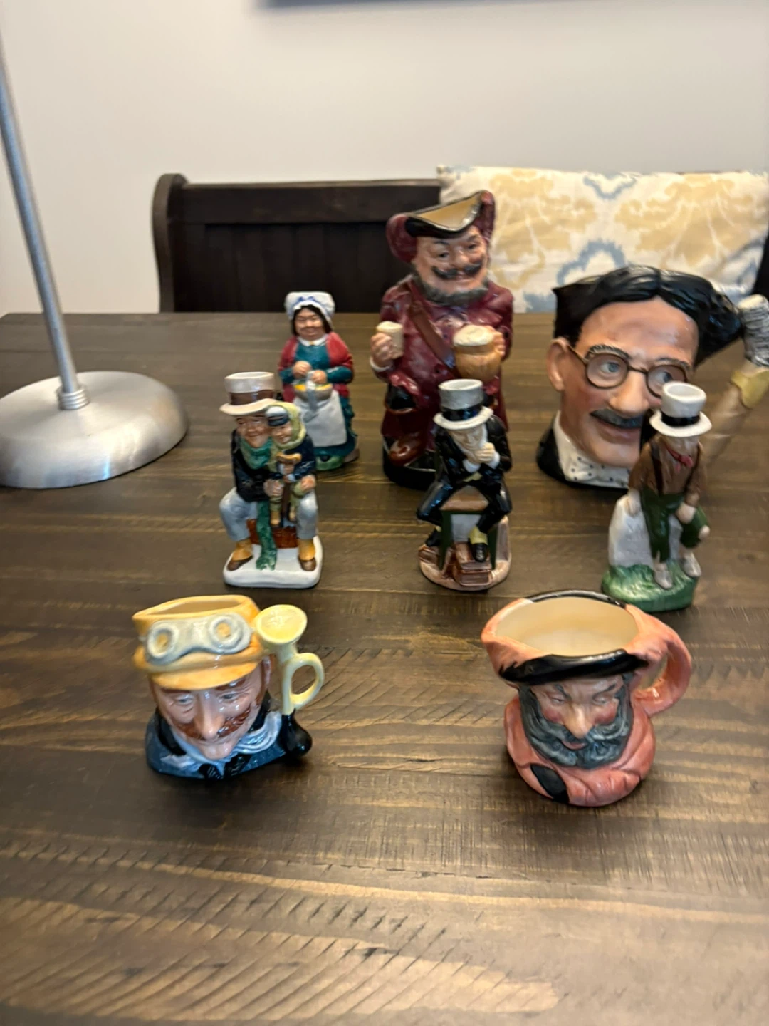 Royal Doulton Toby Mug collection of 11 pristine - photo 4