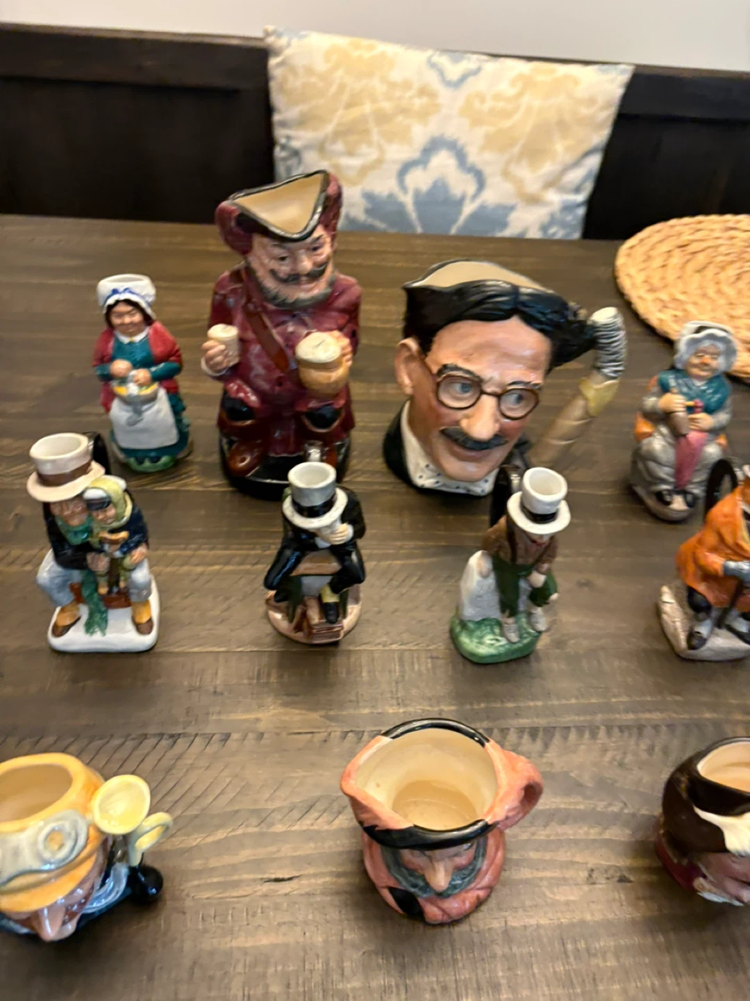 Royal Doulton Toby Mug collection of 11 pristine - photo 3