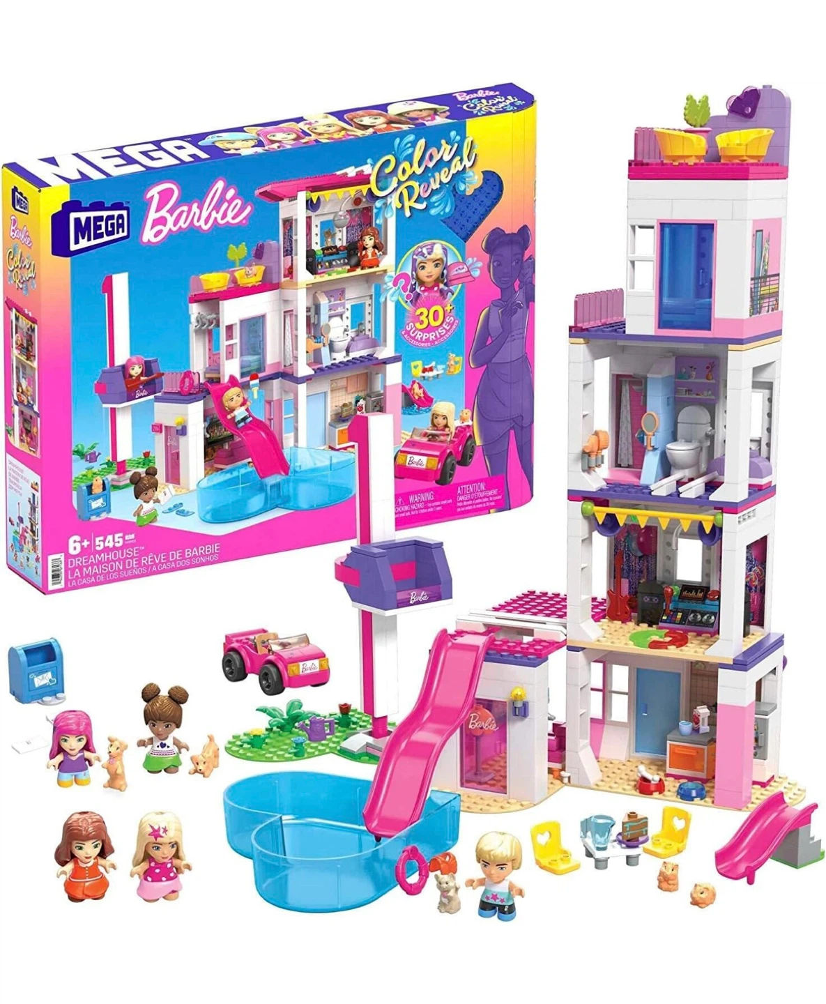 Mega Barbie Dreamhouse Building Set