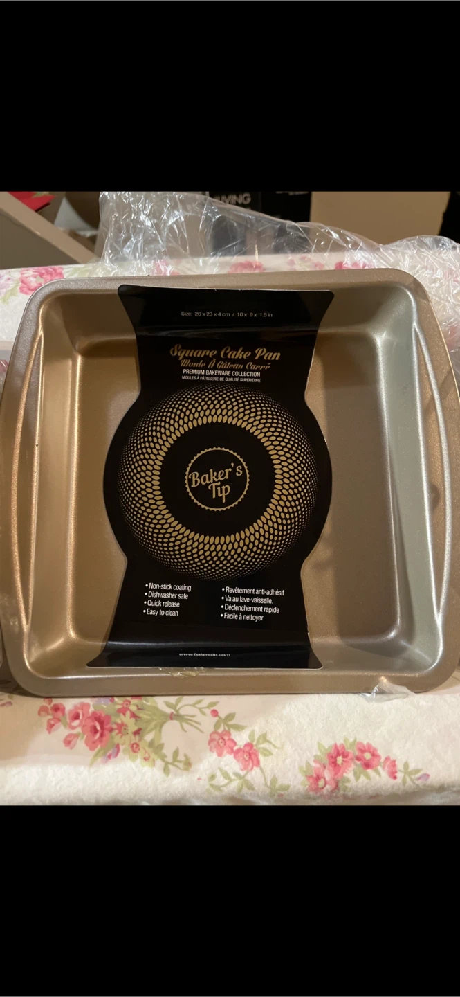 Baker's Tip Square Cake Pan - 10 inch - photo 2