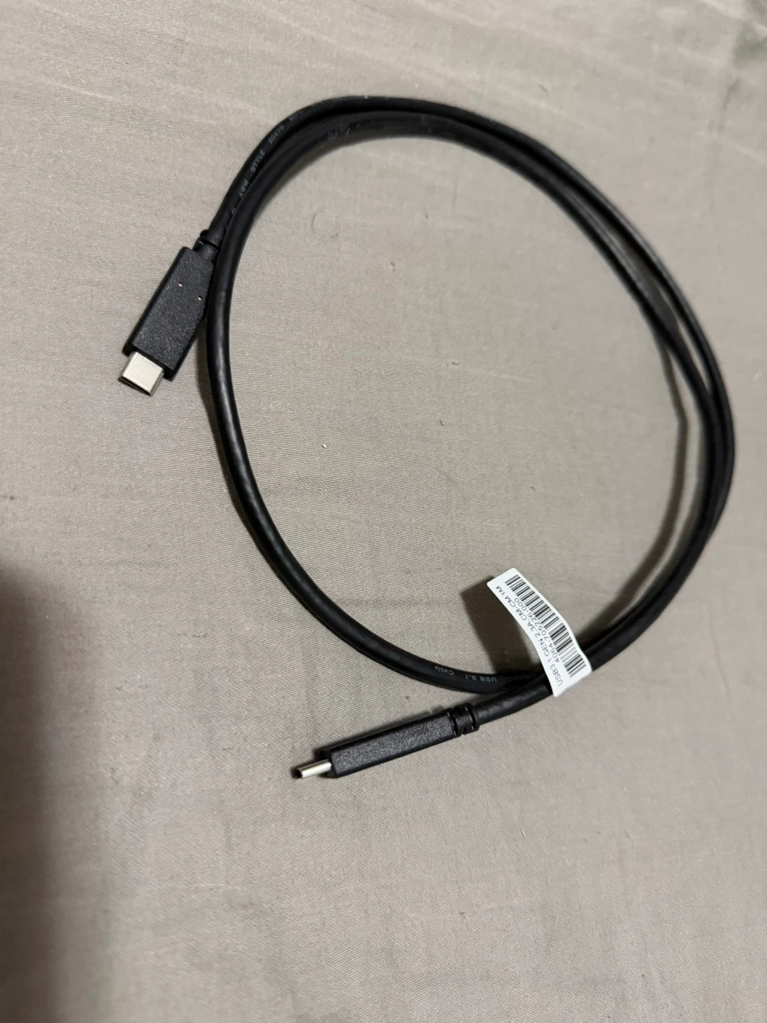 USB-C to USB-C Cable (Male to Male) – 3 ft