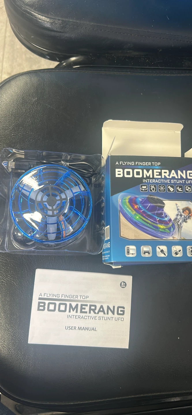 Boomerang Interactive Stunt UFO Flying Finger Top - photo 2