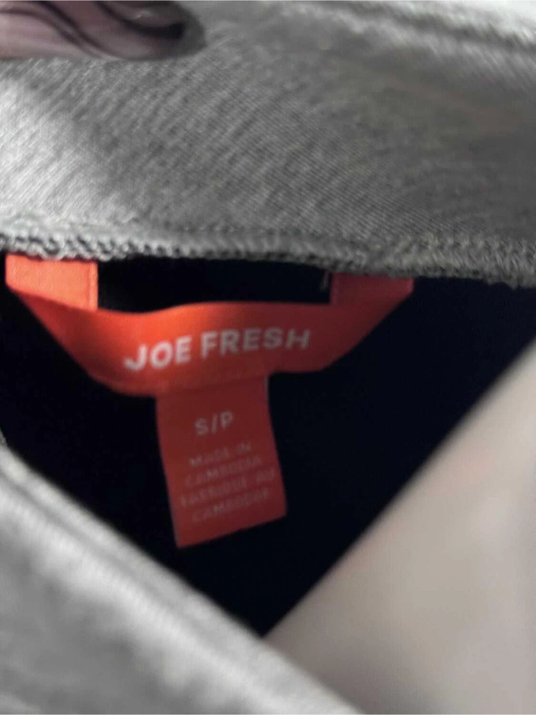 Joe Fresh Grey Mock Neck Sweatshirt Dress (Small/Medium Fit) - photo 3