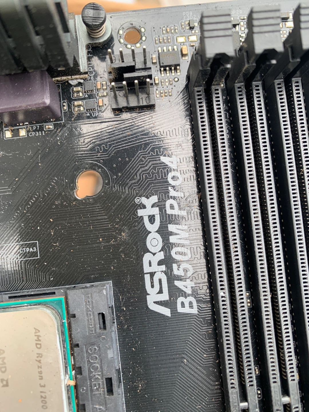 Pc Parts 1050ti 16gb ram b450m board - photo 2