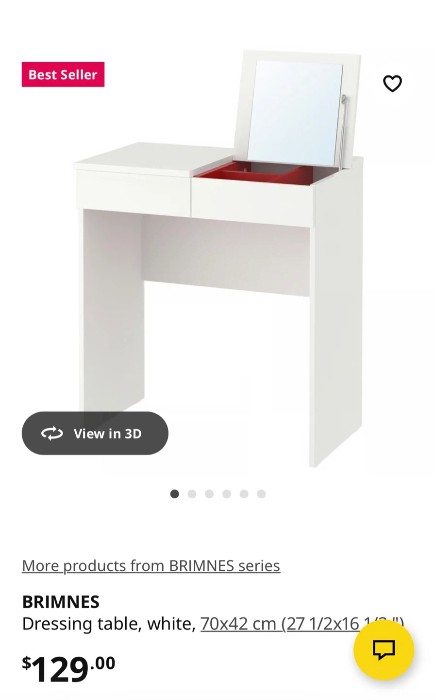 Barely used Vanity table