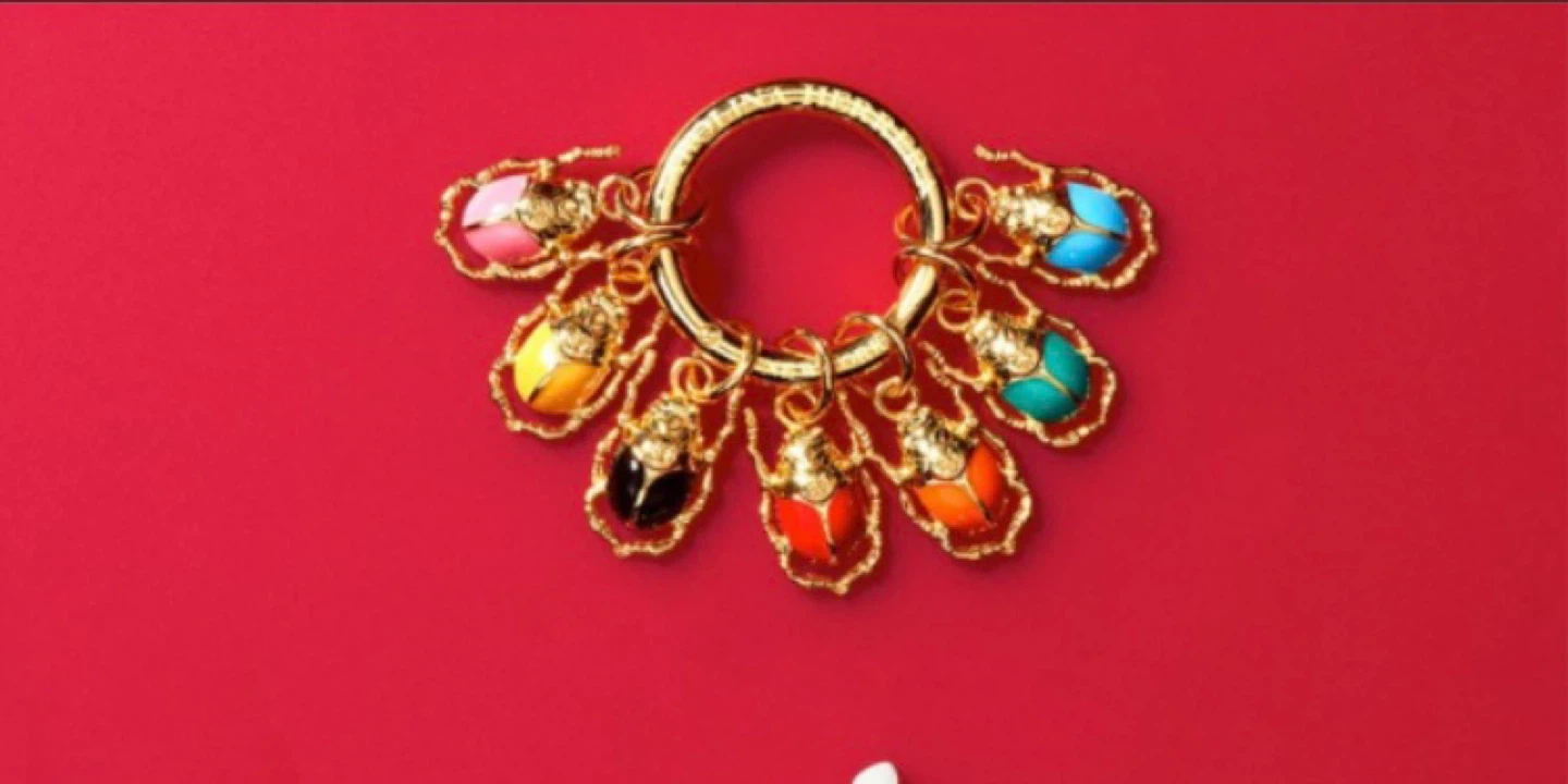 Carolina Herrera Lipstick & Tassel Charm Set - photo 5