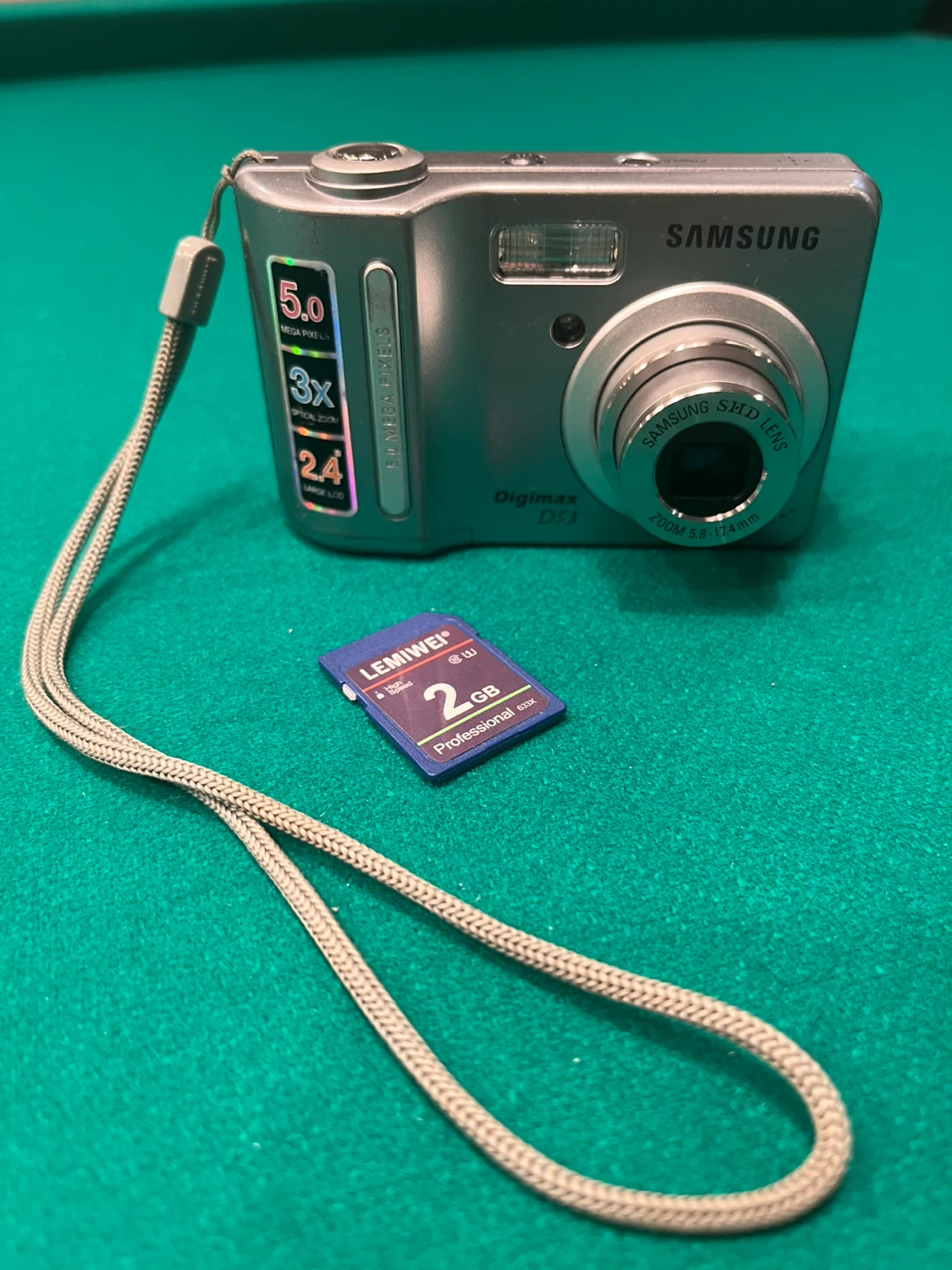 Samsung Digimax D53 Digital Camera with 2GB SD Card - photo 4