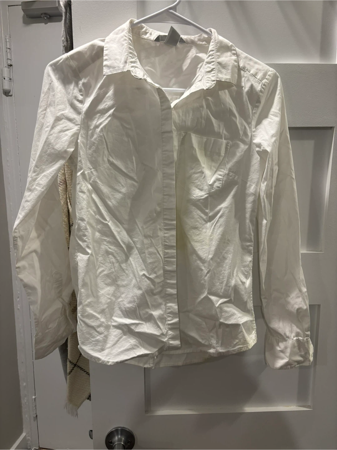 White Button-Up Shirt