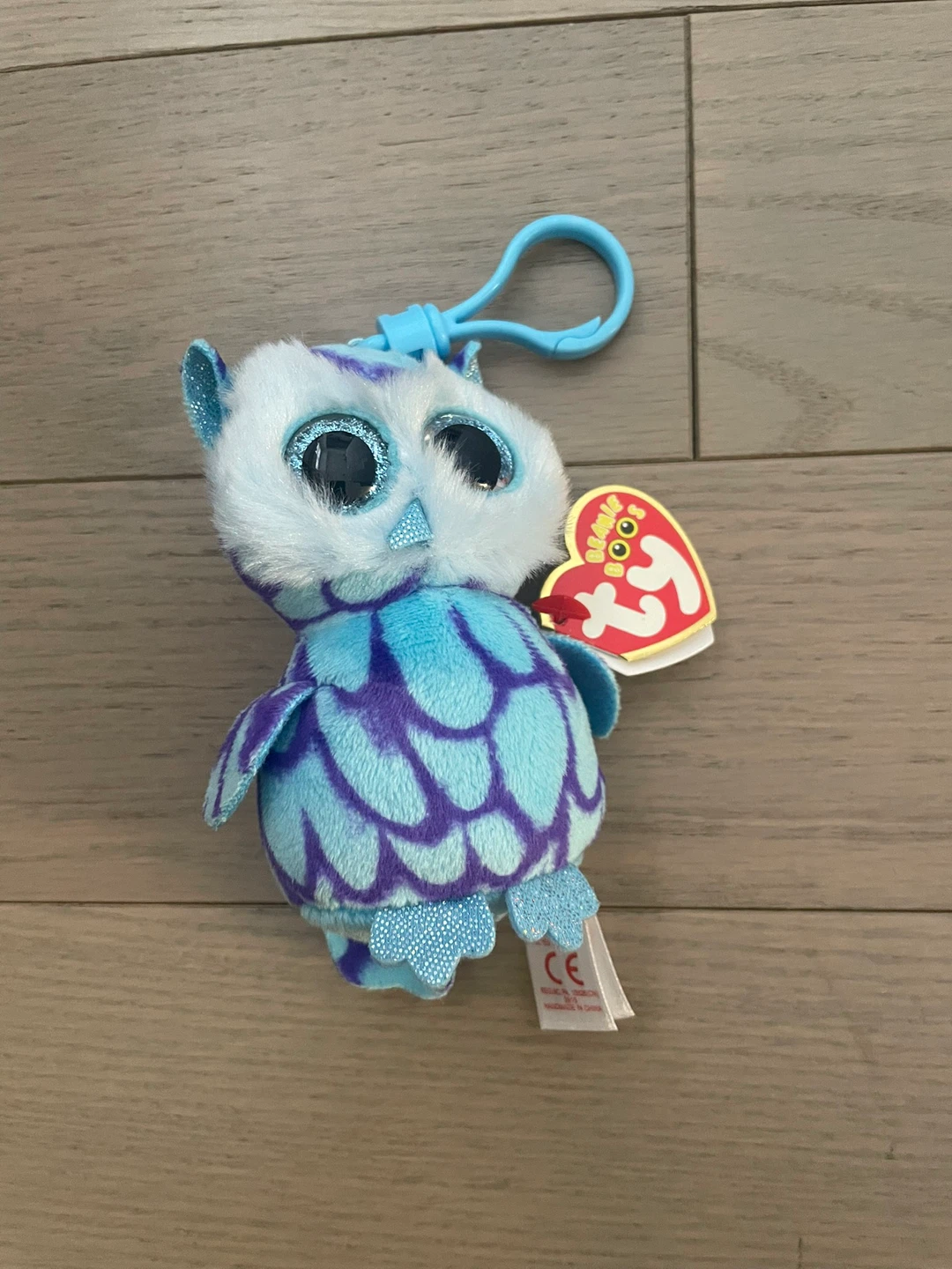 Ty Beanie Boo's Oscar snowy Owl Clip-on Plush 🏆