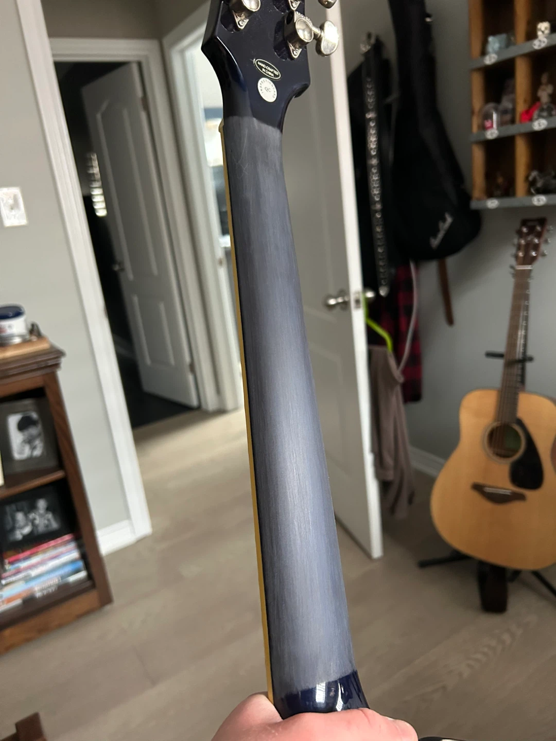 BARELY USED: Epiphone Les Paul Standard Pro - Blue - photo 4