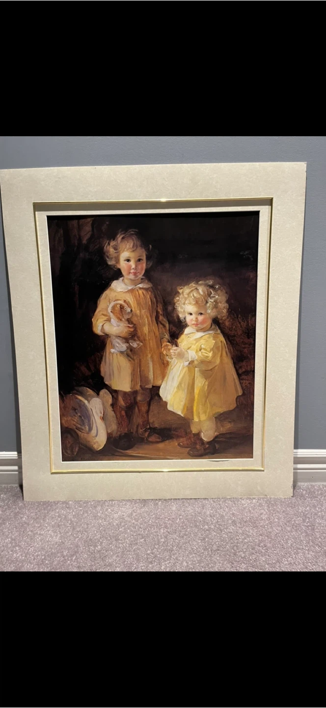 🏆Print of Two Children