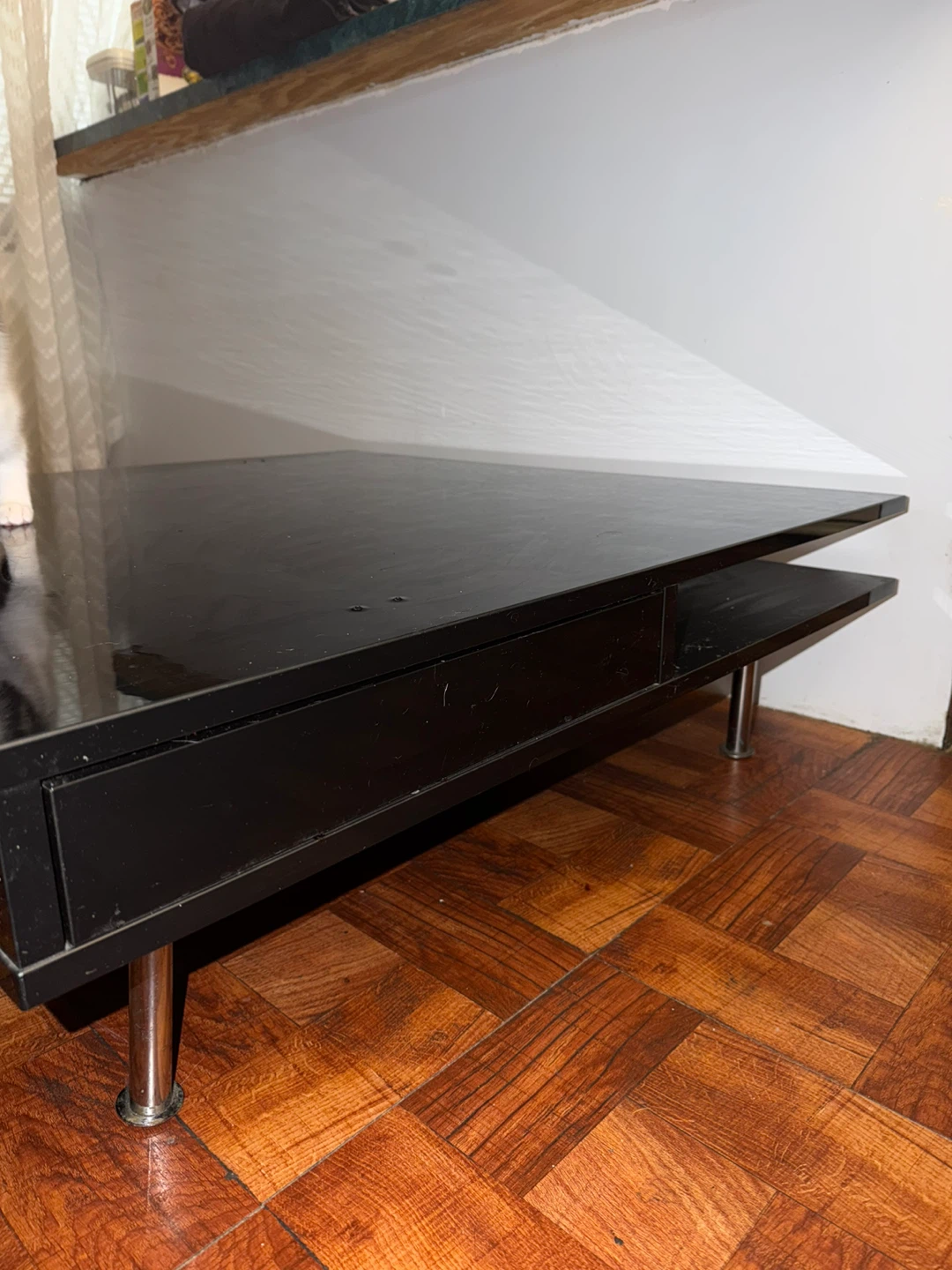 Black Entertainment coffee table - photo 3