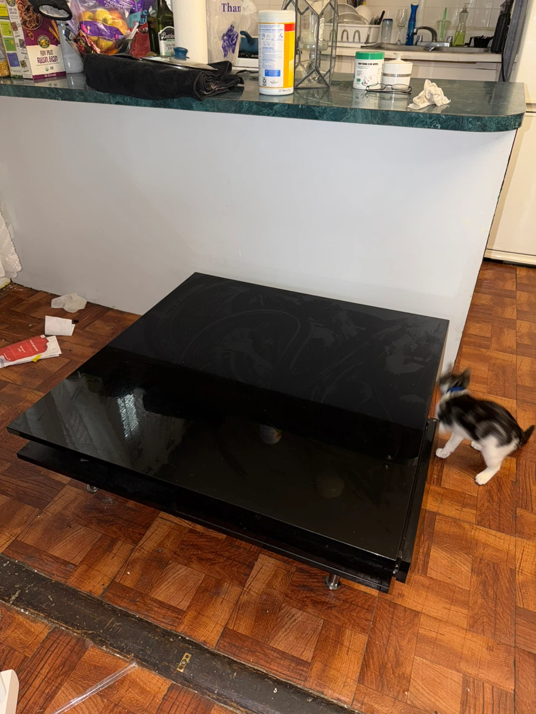 Black Entertainment coffee table