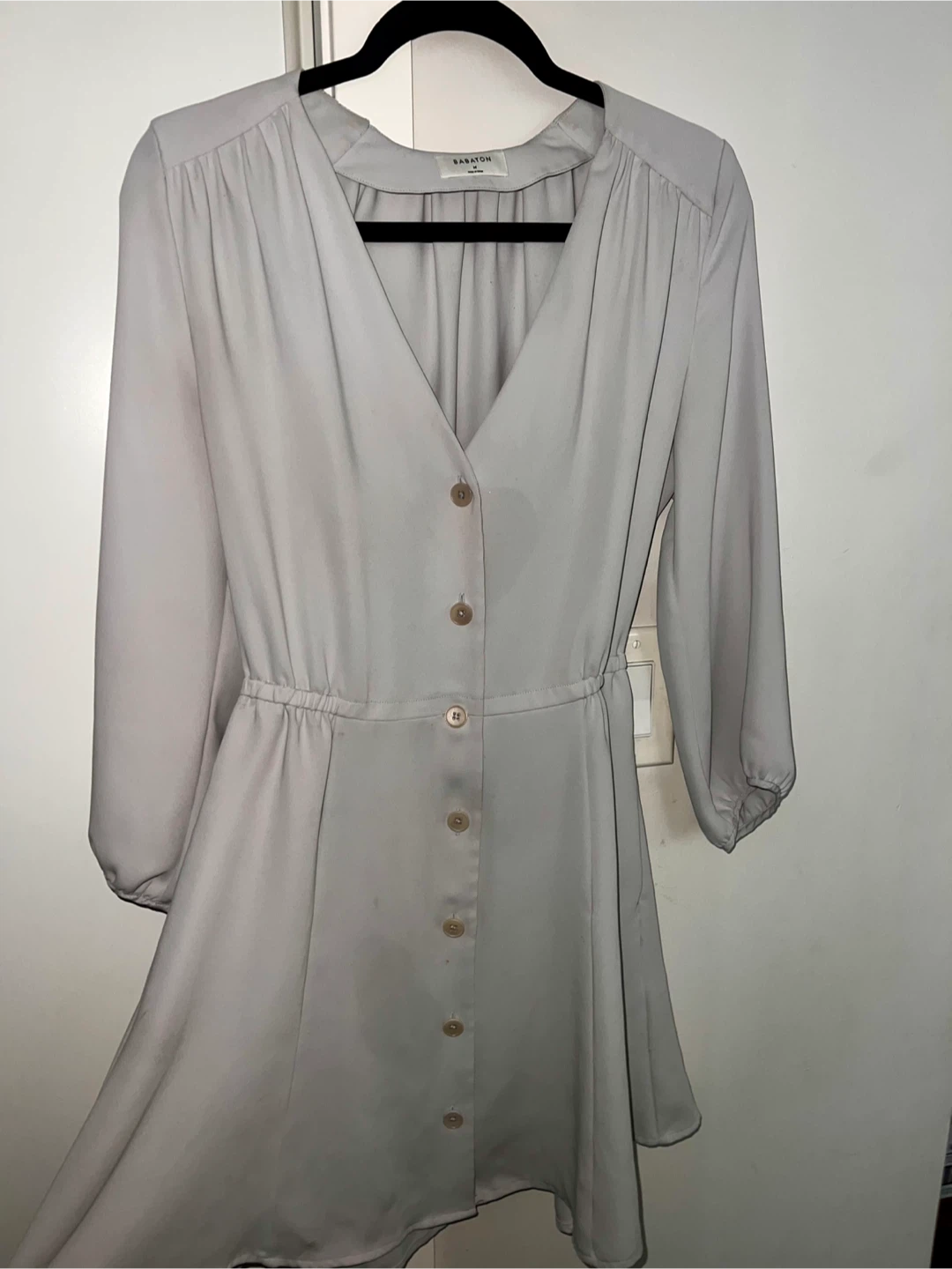Babaton Button Front Dress size medium
