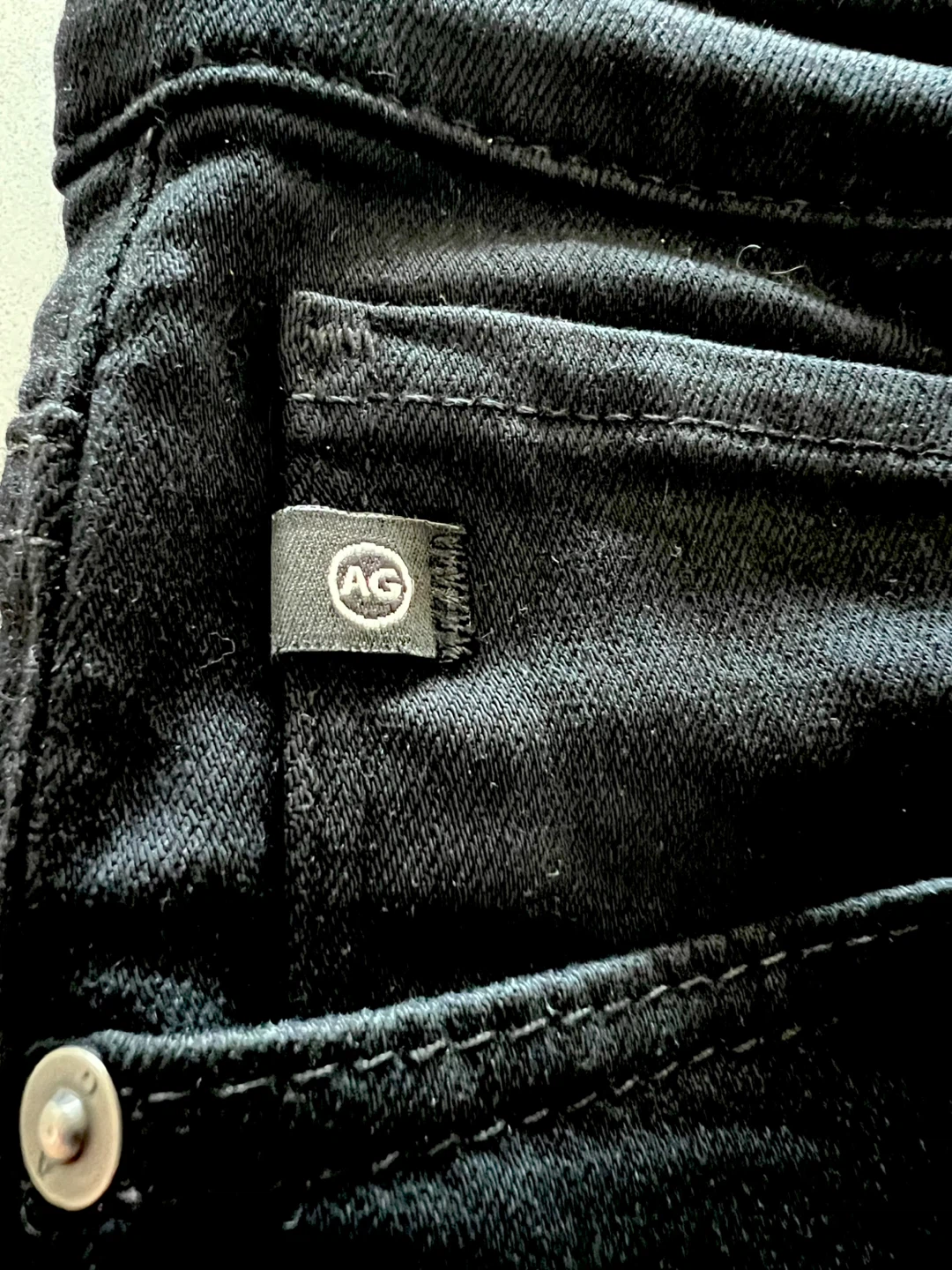 AG Adriano Goldschmied The Farrah Skinny High-Rise Jeans Black - photo 2