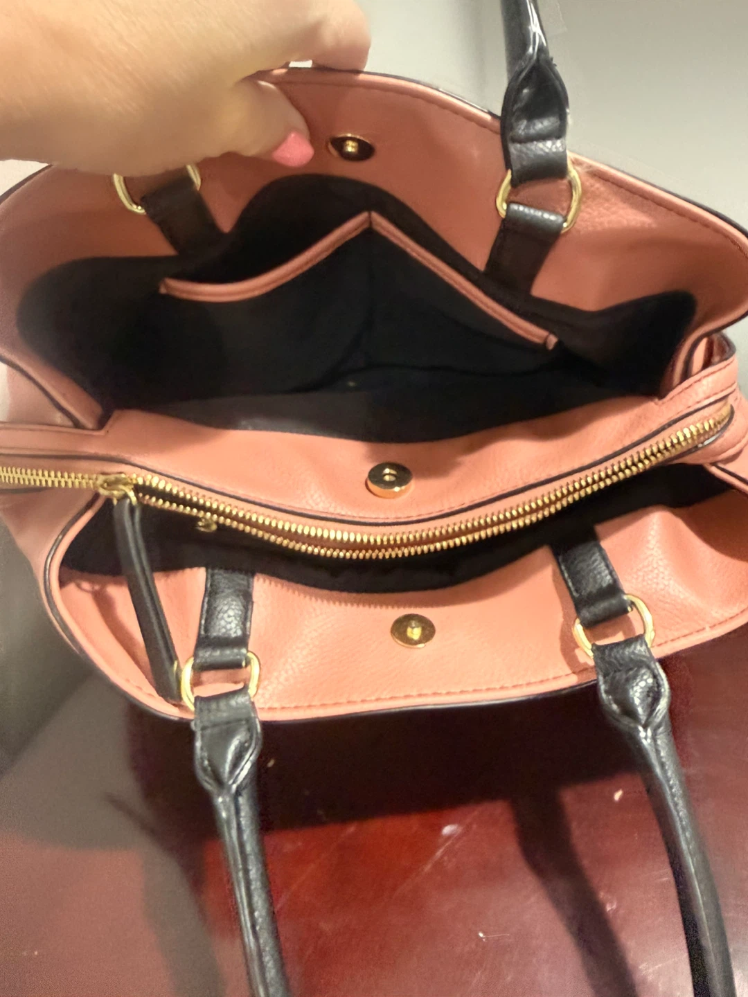 Nicole New York Pink Handbag - photo 3