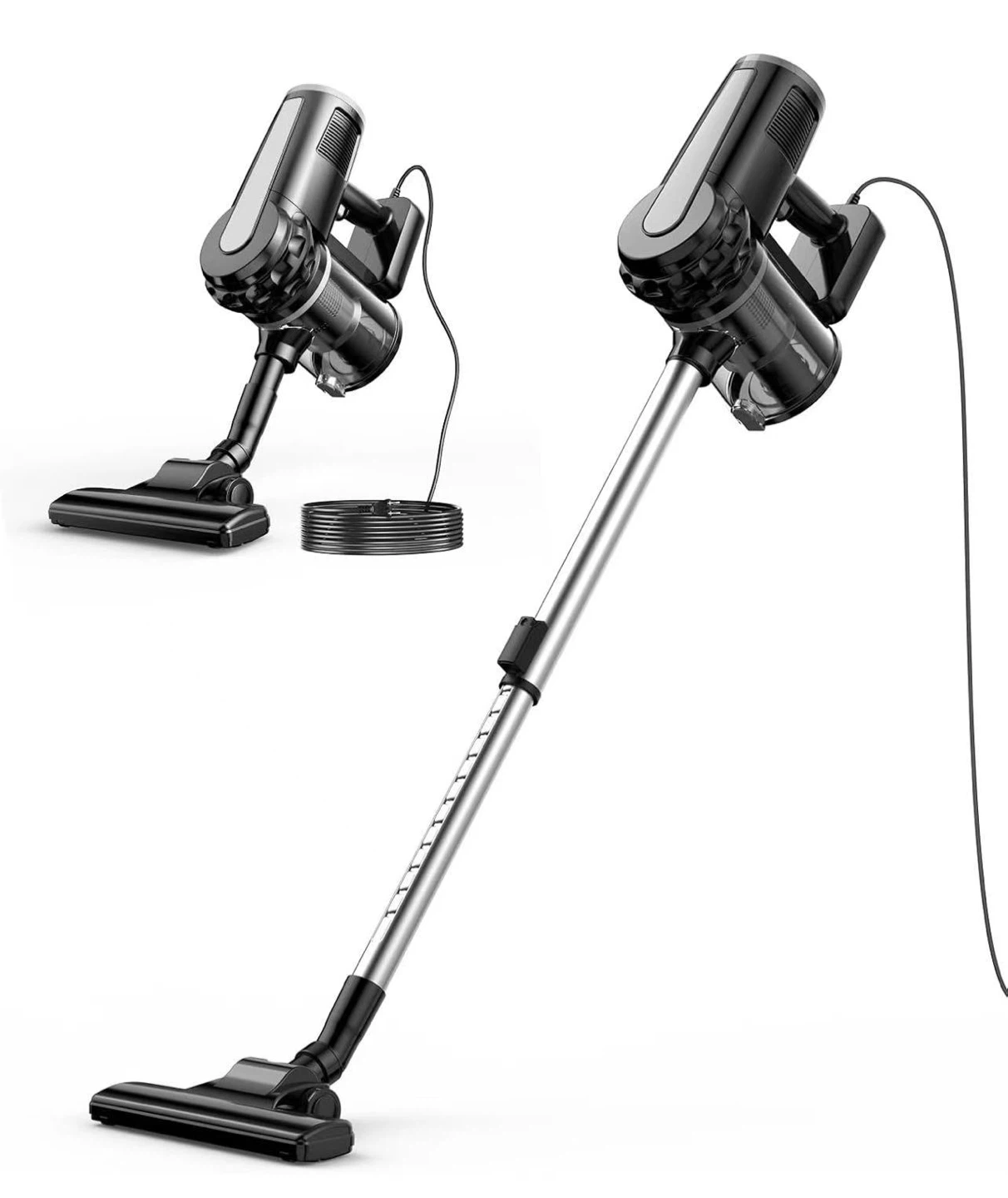 High Power Corded Vacuum Cleaner 600W 20000PA 13.12ft Cord