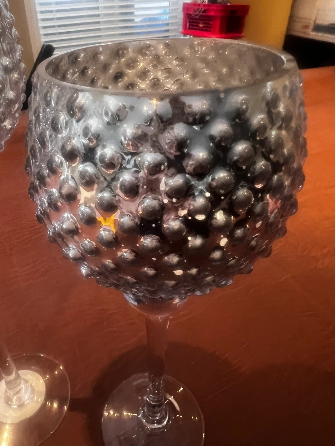 Set of 2 Decorative Glass Candle Holders - photo 2