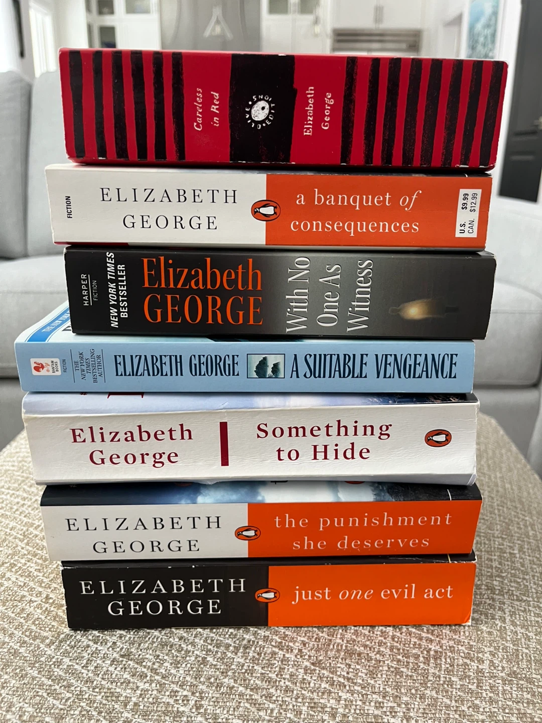 Elizabeth George Paperback Novels - photo 2