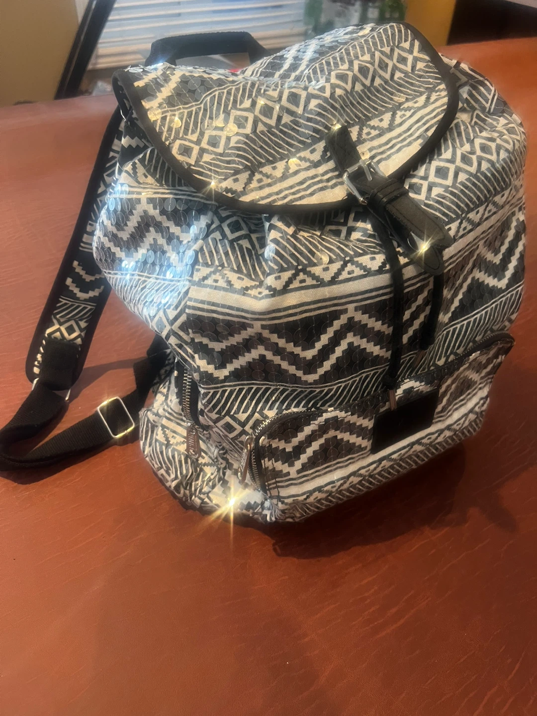 Victoria's Secret PINK Sequin Backpack - photo 2