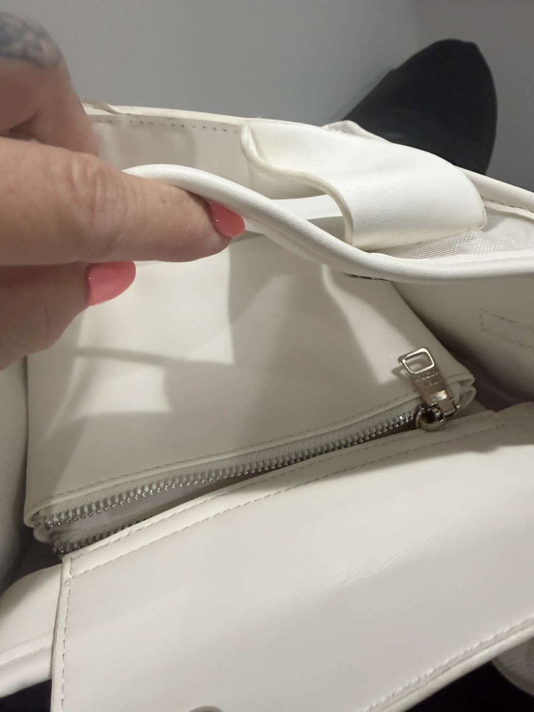 Steve Madden White Tote Bag - photo 4
