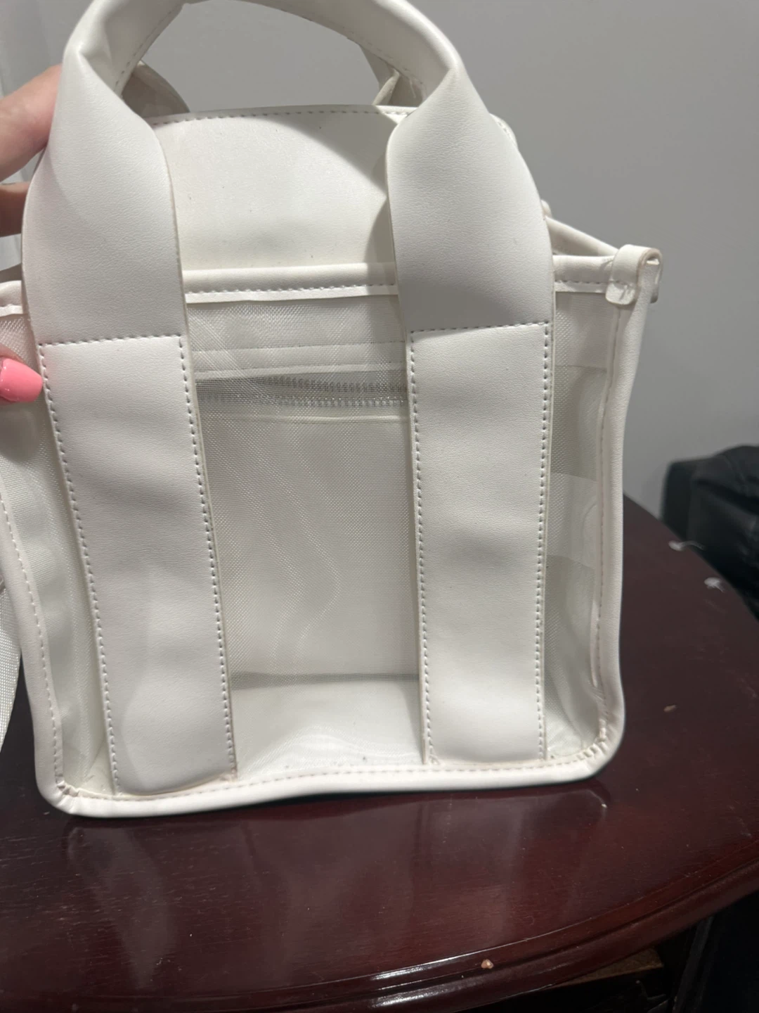 Steve Madden White Tote Bag - photo 3