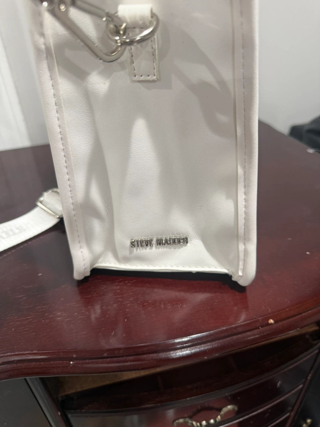 Steve Madden White Tote Bag - photo 2