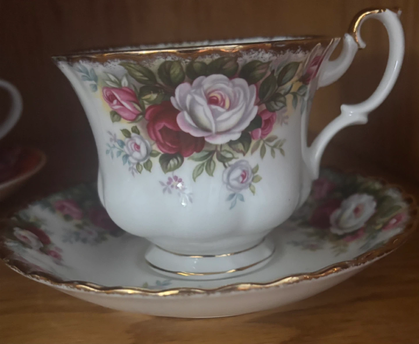 Royal Albert Celebration Bone China Teacup and Saucer - photo 2