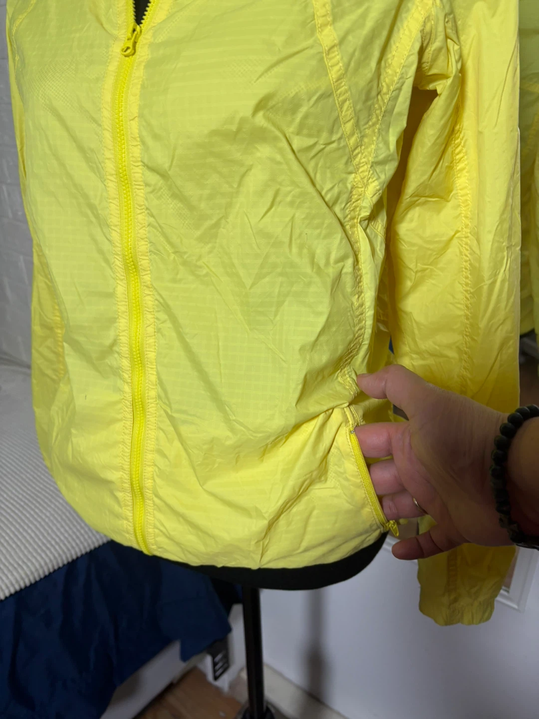 Yellow Lightweight Hooded Jacket - photo 2