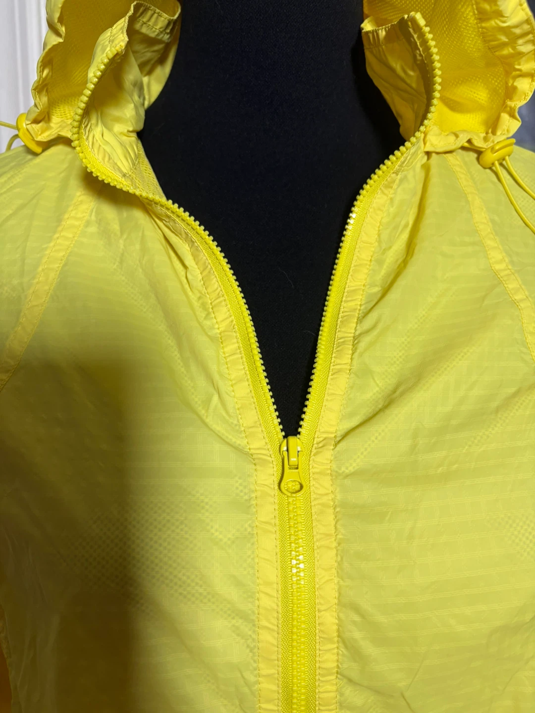 Yellow Lightweight Hooded Jacket - photo 3