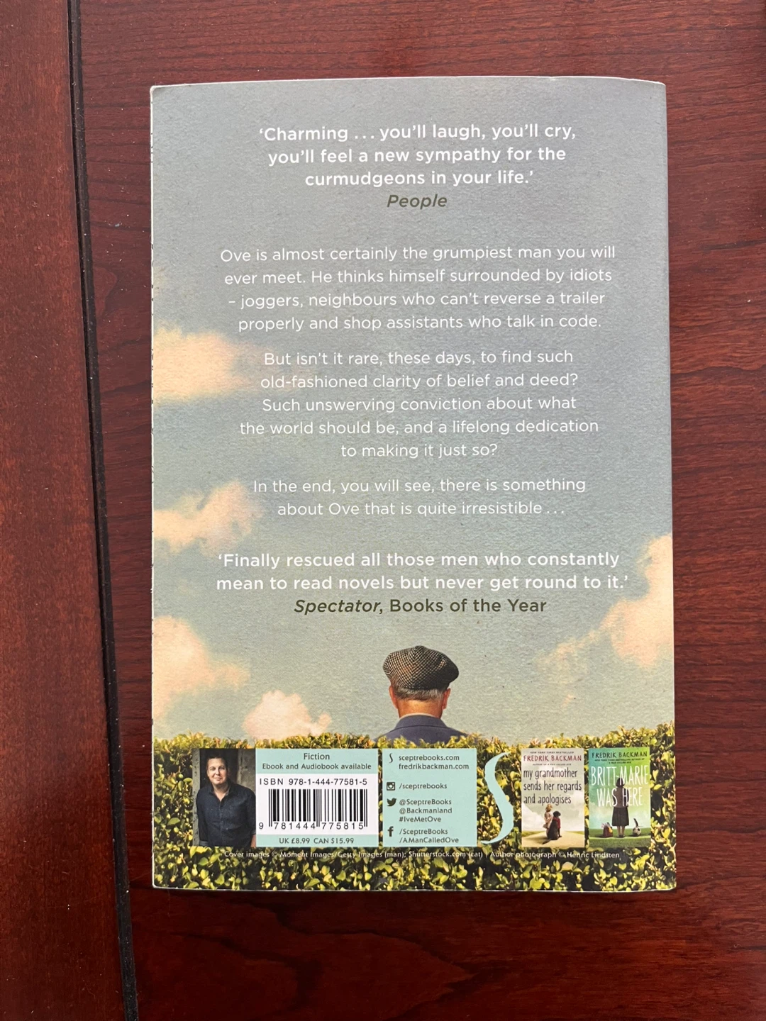 Fredrik Blackman paperback novel - photo 2