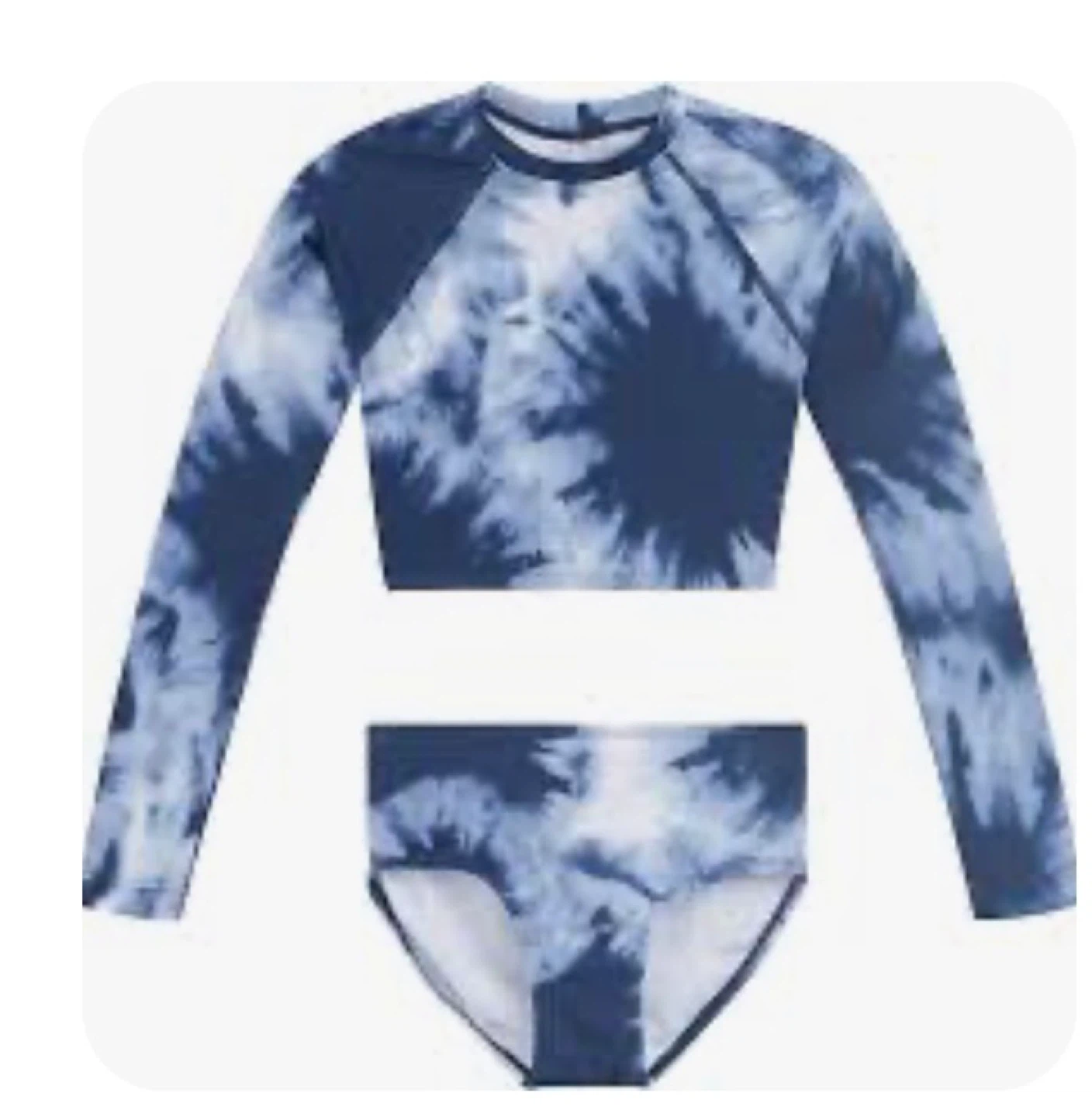 Kanu Surf Beach Girl Tie-Dye Rashguard Swimsuit Set - Size 3T - photo 5