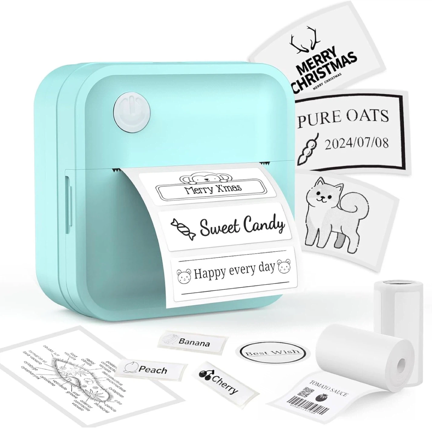 Mini Label Maker Printer - Sticker, Label, Picture Printing