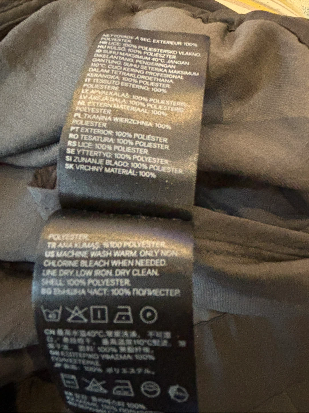 H&M satin-like bomber jacket - photo 3