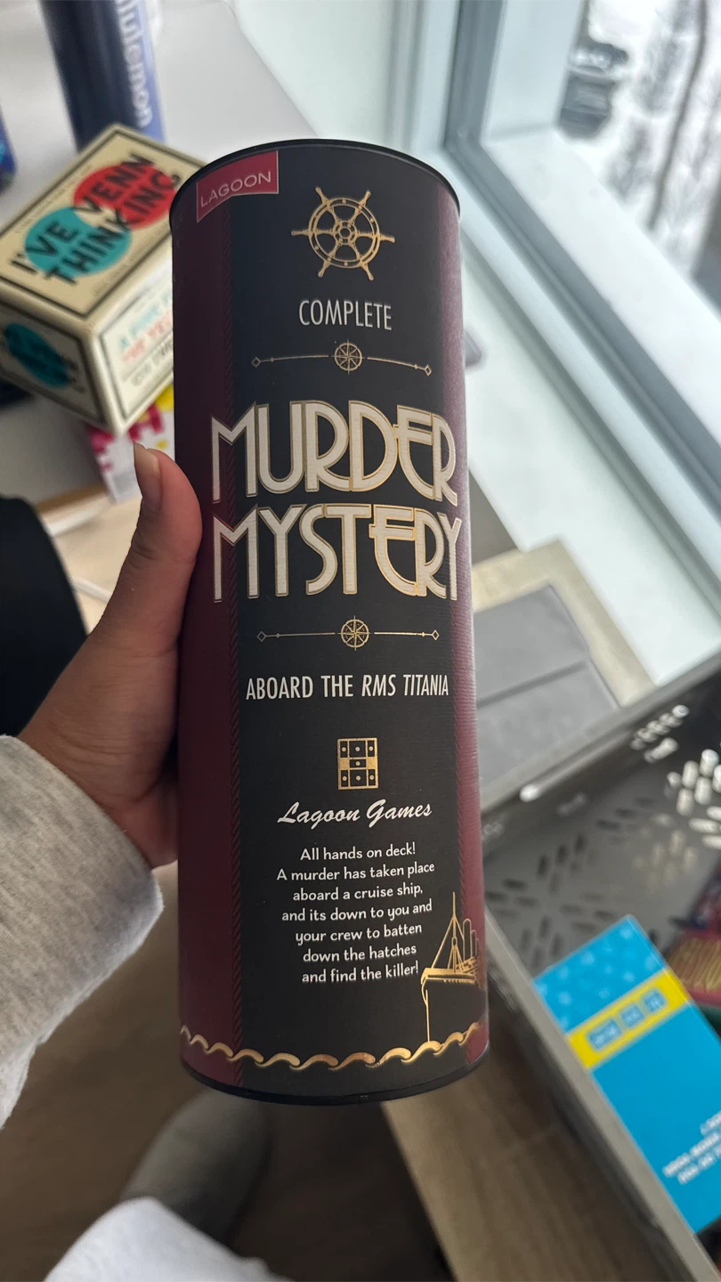 Lagoon Games Complete Murder Mystery Aboard the RMS Titania