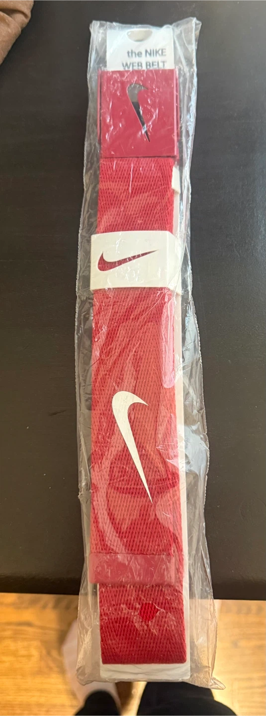 Nike Web Belt - Red