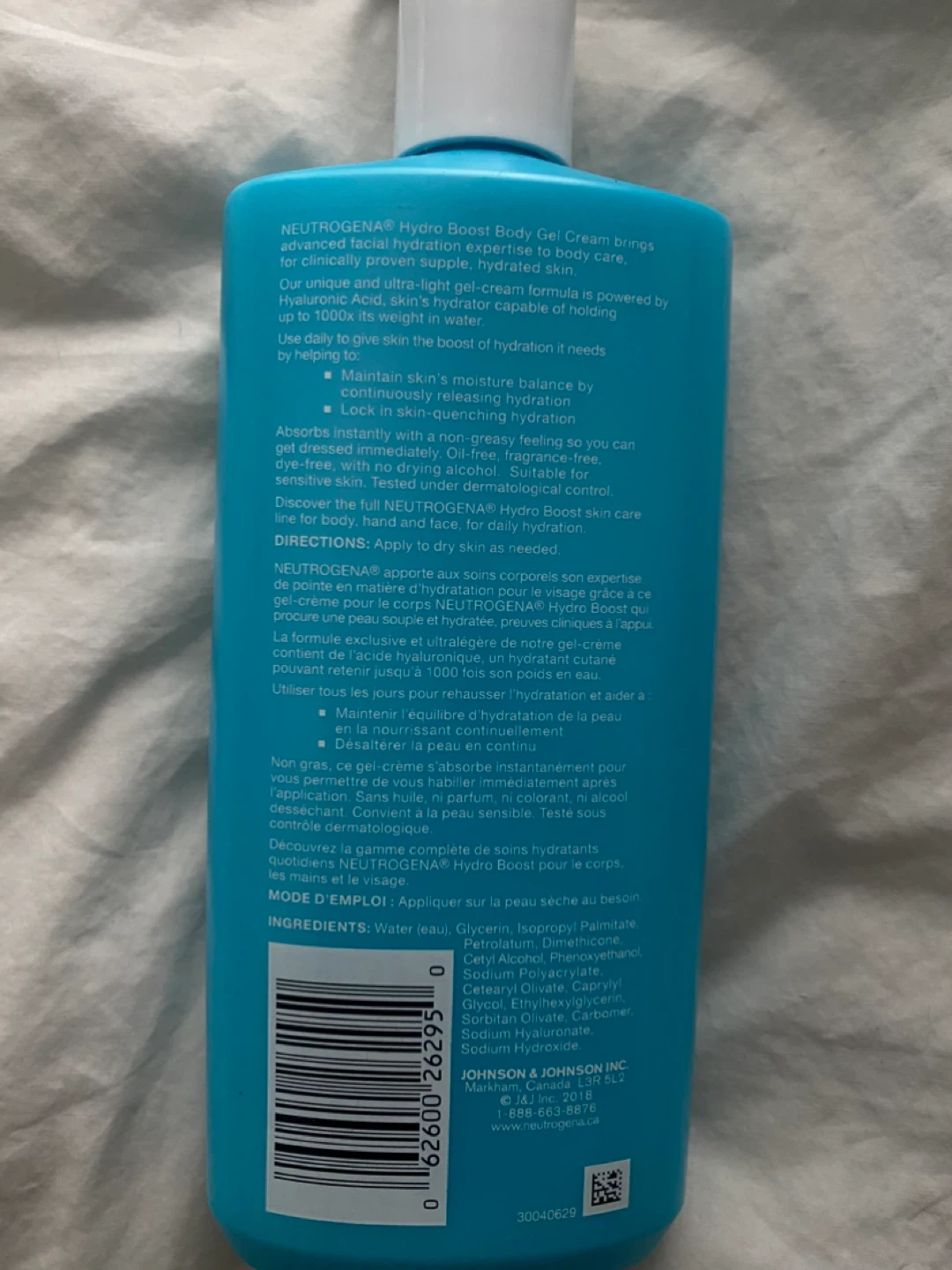 Neutrogena Hydro Boost Body Gel Cream - photo 2